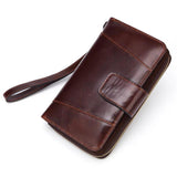 Fashionable Women’s Long Wallet – Versatile Leather Purse with Card & Coin Storage
