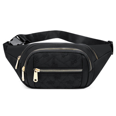 Oxford Cloth Waterproof Waist Bag – Large Capacity Fanny Pack