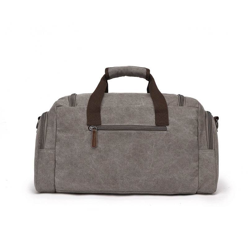European-American Style Canvas Travel Bag – Portable Weekender Duffel - grabzbags.com