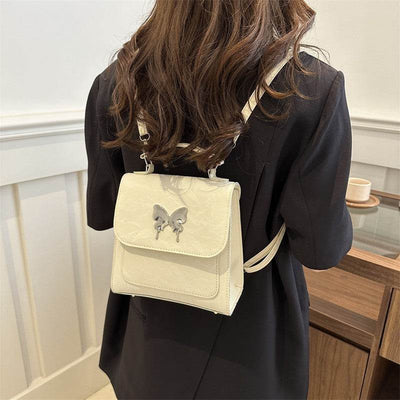 Women’s Preppy Style Backpack – Fashionable Hand-Carrying Shoulder Bag - grabzbags.com