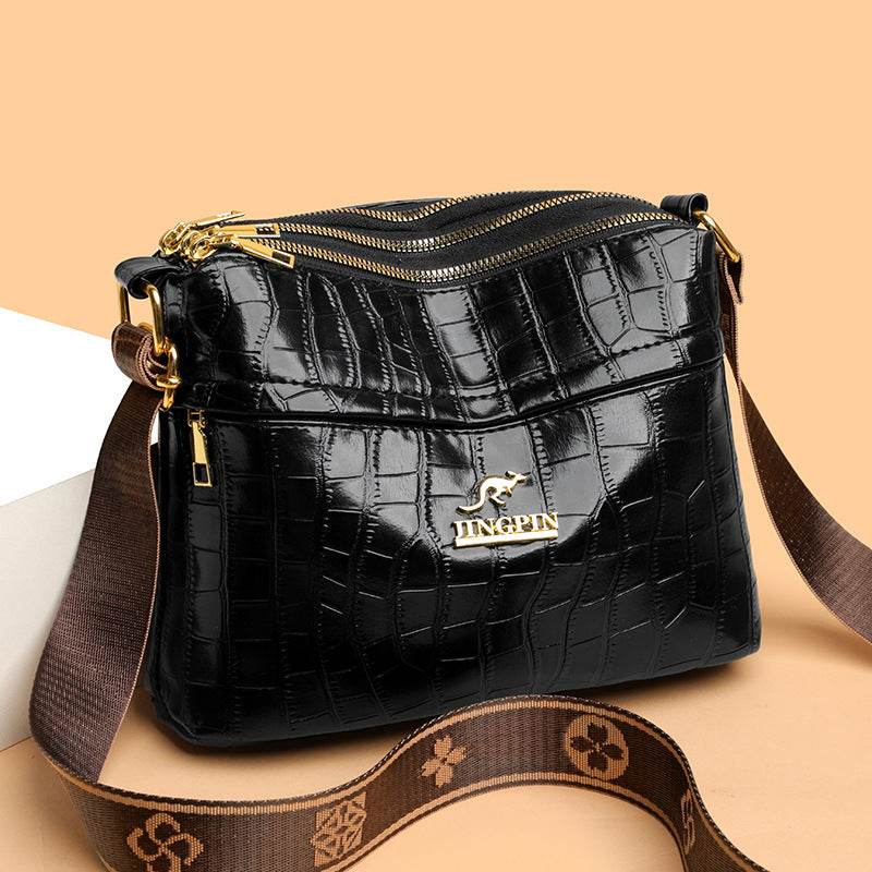 Large-Capacity Multi-Compartment Crossbody Bag – Casual & Versatile Shoulder Pack - grabzbags.com