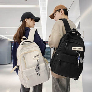 Student Large Capacity Backpack – Simple & Lightweight Travel School Bag - grabzbags.com