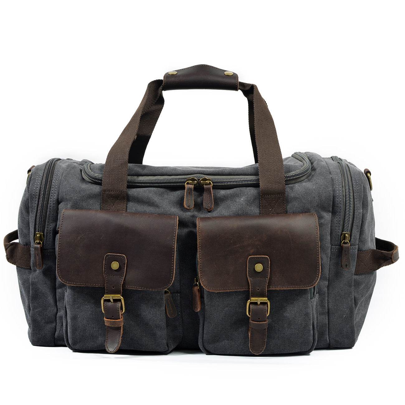 Men’s Multi-Pocket Handbag – 3D Design Shoulder Bag with Cover Flap & Inner Pocket - grabzbags.com