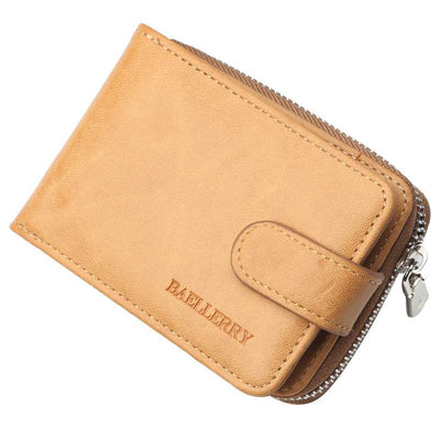 Youth Fashion Short Card Bag – Multi-Slot Compact Wallet for Men - grabzbags.com