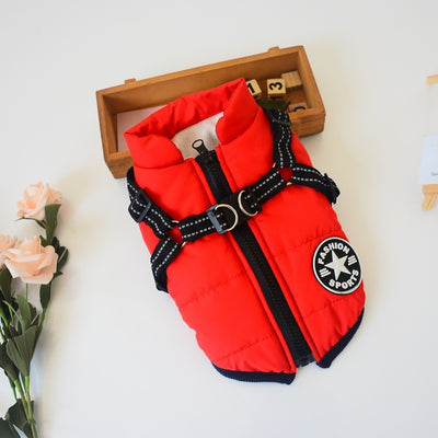 Waterproof Dog Coat – Warm Winter Dog Jacket with Adjustable Fit