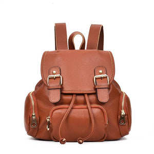 Top Layer Cowhide Backpack & Single Shoulder Bag – Premium Leather Travel Bags - grabzbags.com