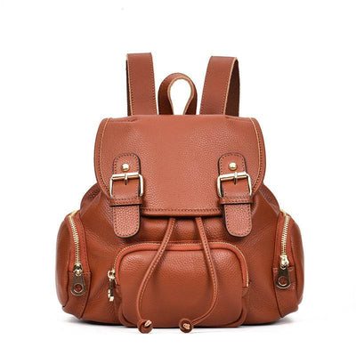 Top Layer Cowhide Backpack & Single Shoulder Bag – Premium Leather Travel Bags - grabzbags.com