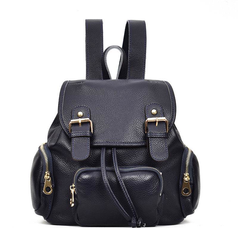 Top Layer Cowhide Backpack & Single Shoulder Bag – Premium Leather Travel Bags - grabzbags.com