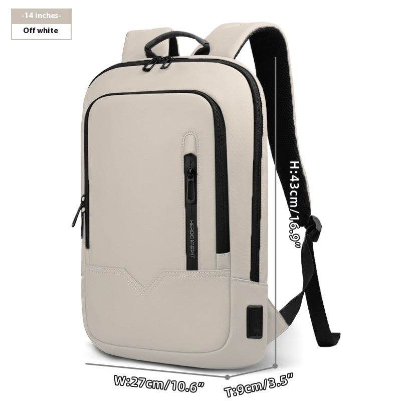 Lightweight Small Laptop Backpack – Compact Commuter Computer Bag for Daily Use - grabzbags.com