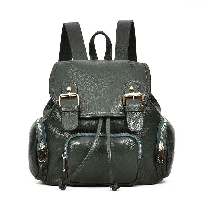 Top Layer Cowhide Backpack & Single Shoulder Bag – Premium Leather Travel Bags - grabzbags.com