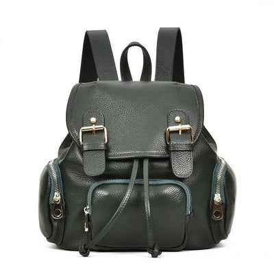 Top Layer Cowhide Backpack & Single Shoulder Bag – Premium Leather Travel Bags - grabzbags.com