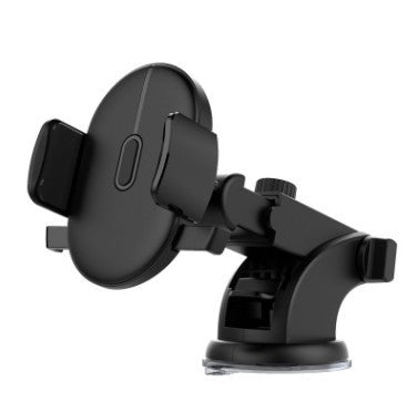Car Phone Holder – Long Rod Telescopic Dashboard Mount with Suction Cup