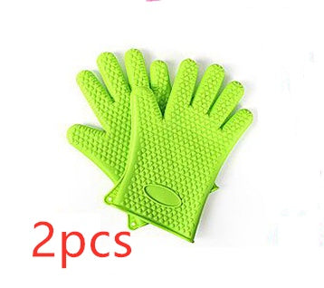 Max Heat Silicone BBQ & Cooking Glove – Heat Resistant, Non-Slip & Waterproof