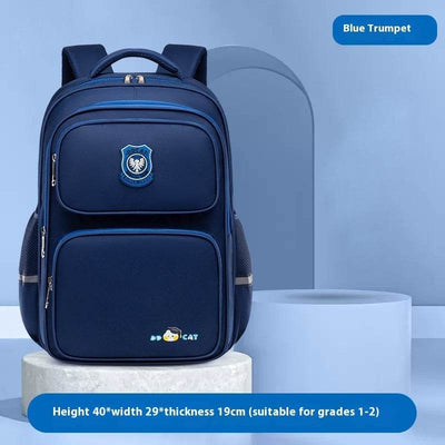 Large Capacity Children’s Backpack – Handsome, Wear-Resistant & Waterproof Primary Schoolbag - grabzbags.com