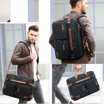 Men’s Multifunctional Laptop Briefcase – Oxford Cloth Business Bag