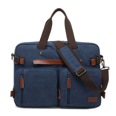 Men’s Multifunctional Laptop Briefcase – Oxford Cloth Business Bag