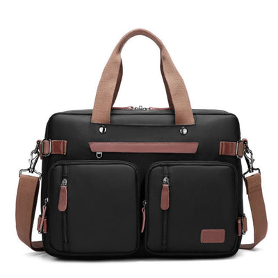 Men’s Multifunctional Laptop Briefcase – Oxford Cloth Business Bag