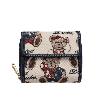 Cute Leather Wallet for Women – Fresh & Stylish Small Purse for Students - grabzbags.com