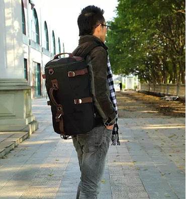 Men’s English-Style Sports Backpack – Casual Student School Bag - grabzbags.com