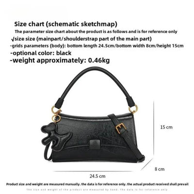 Women’s Macaron Color Shoulder Bag – Trendy Armpit Purse for Everyday Style - grabzbags.com