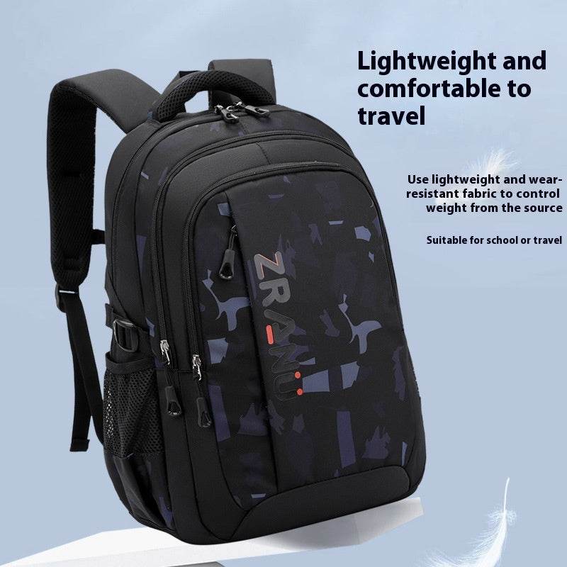 Kids’ Casual School Backpack – New Large Capacity Bag for Primary School Students - grabzbags.com