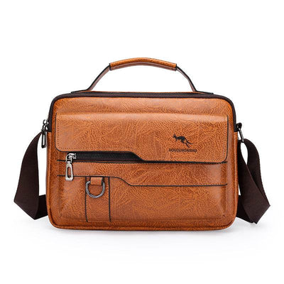 New Men’s Horizontal Shoulder Bag – Stylish Casual Handbag - grabzbags.com