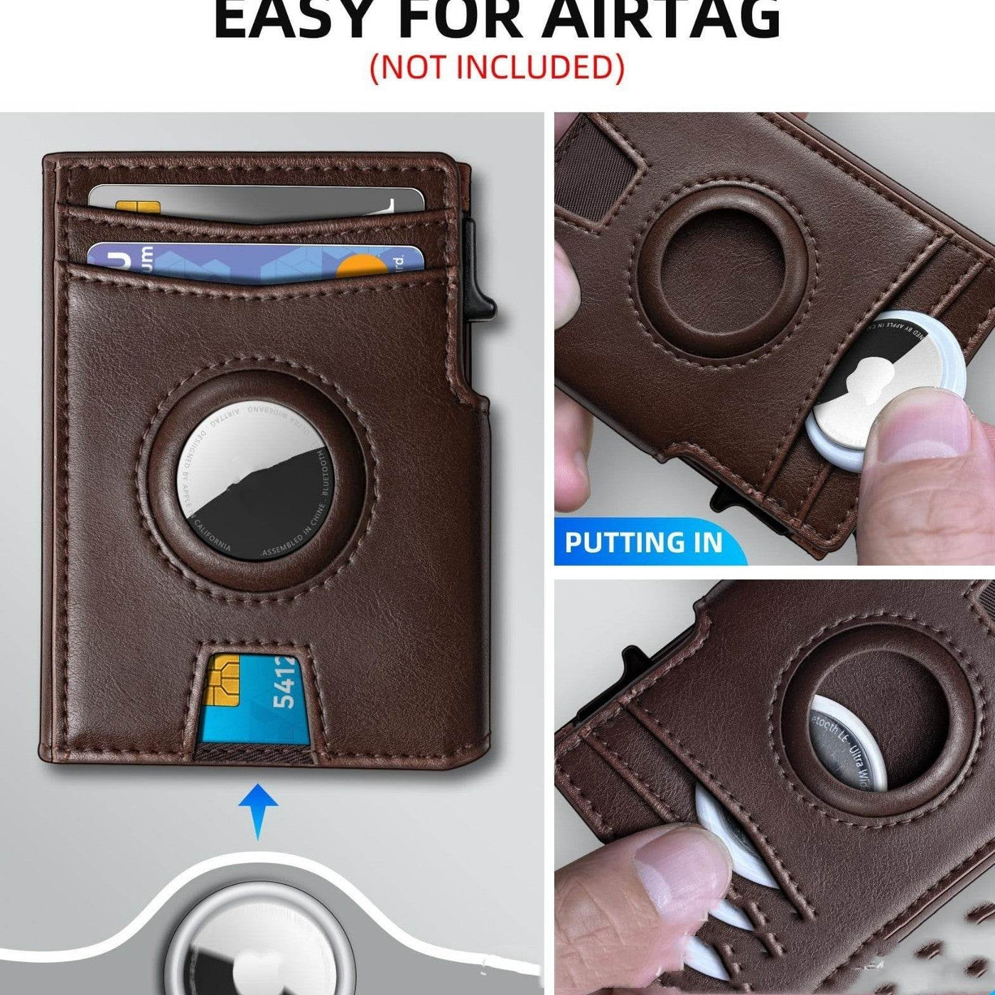 Portable Aluminum Card Holder Box – Versatile Large-Capacity RFID Metal Organizer - grabzbags.com