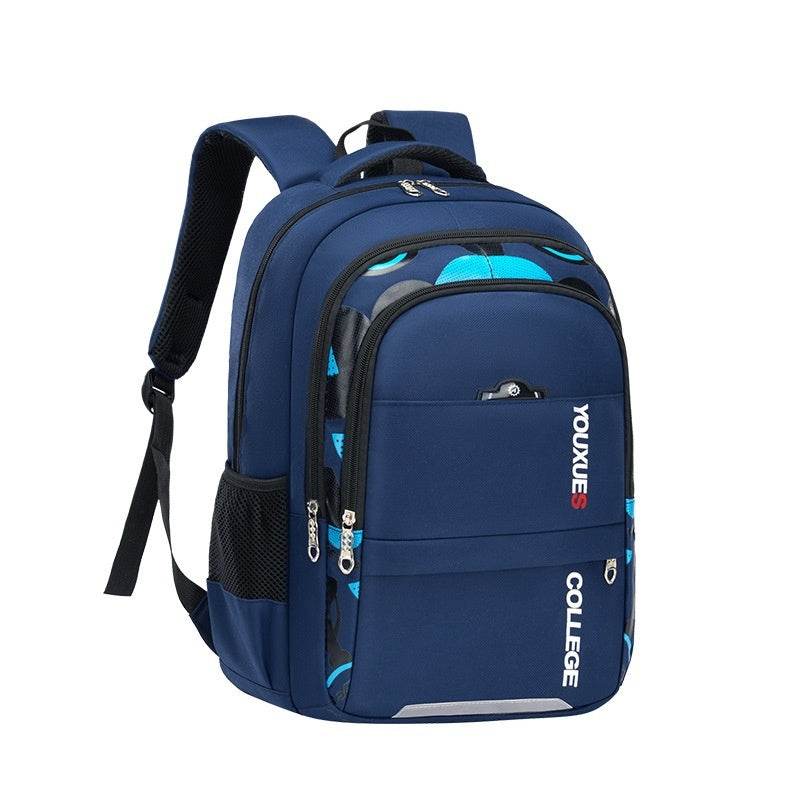 Simple Multi-Compartment Backpack – Waterproof & Spacious for Daily Use - grabzbags.com