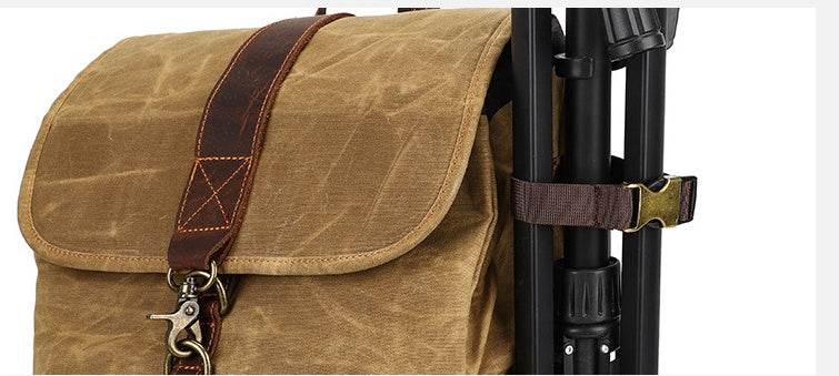 Canvas Camera Shoulder Bag – Simple SLR & Digital Camera Bag with Laptop Compartment - grabzbags.com