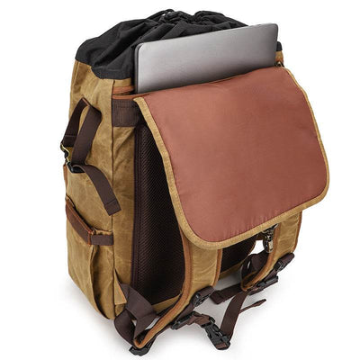 Canvas Camera Shoulder Bag – Simple SLR & Digital Camera Bag with Laptop Compartment - grabzbags.com