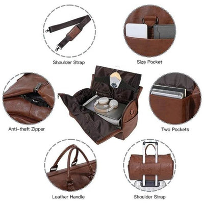 Portable Folding Travel Bag – Outdoor Multifunctional Luggage Duffel - grabzbags.com