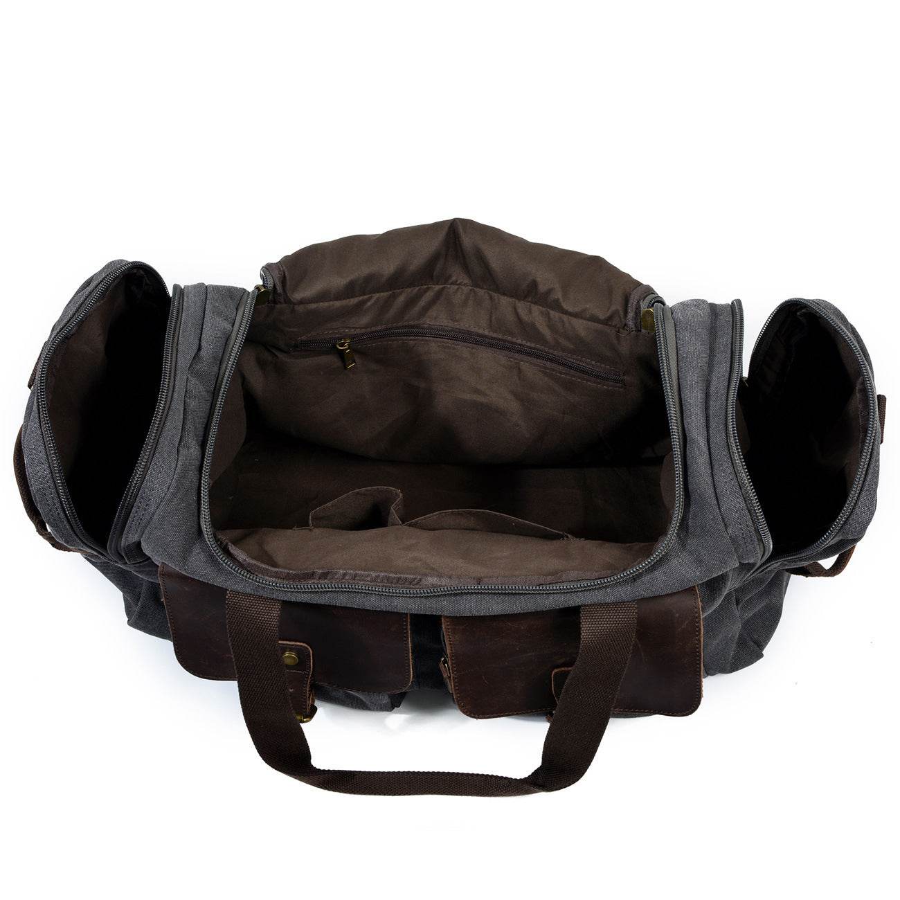 Men’s Multi-Pocket Handbag – 3D Design Shoulder Bag with Cover Flap & Inner Pocket - grabzbags.com