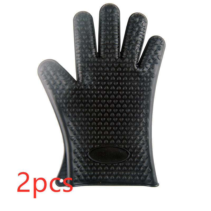 Max Heat Silicone BBQ & Cooking Glove – Heat Resistant, Non-Slip & Waterproof