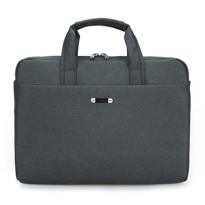 Large Capacity 15-Inch Briefcase – Nylon Business Laptop Bag with Multiple Compartments, Single Shoulder & Crossbody