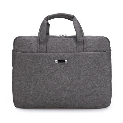 Large Capacity 15-Inch Briefcase – Nylon Business Laptop Bag with Multiple Compartments, Single Shoulder & Crossbody