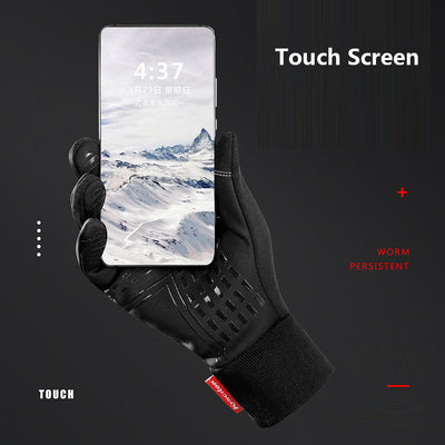 Winter Outdoor Sports Gloves – Warm, Waterproof & Touchscreen Friendly