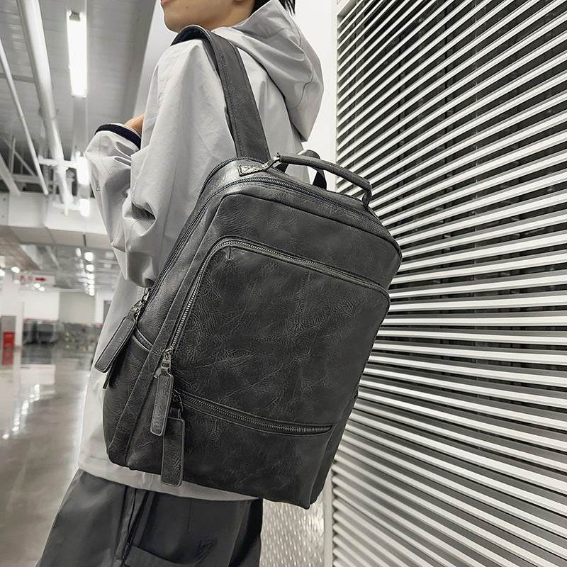 Men’s College Campus Backpack – New Fashion Student Bag for School & Daily Use - grabzbags.com