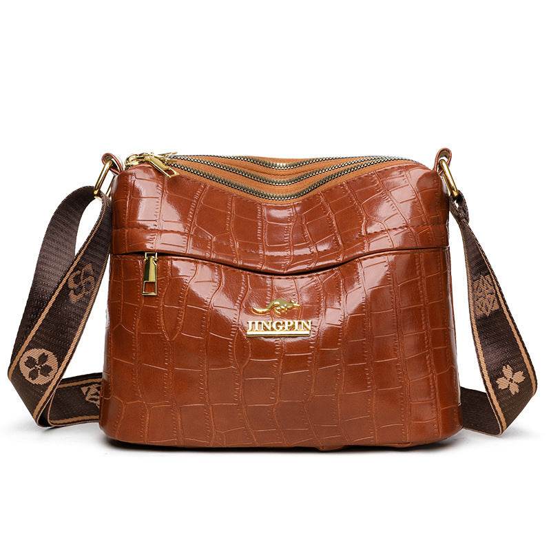 Large-Capacity Multi-Compartment Crossbody Bag – Casual & Versatile Shoulder Pack - grabzbags.com