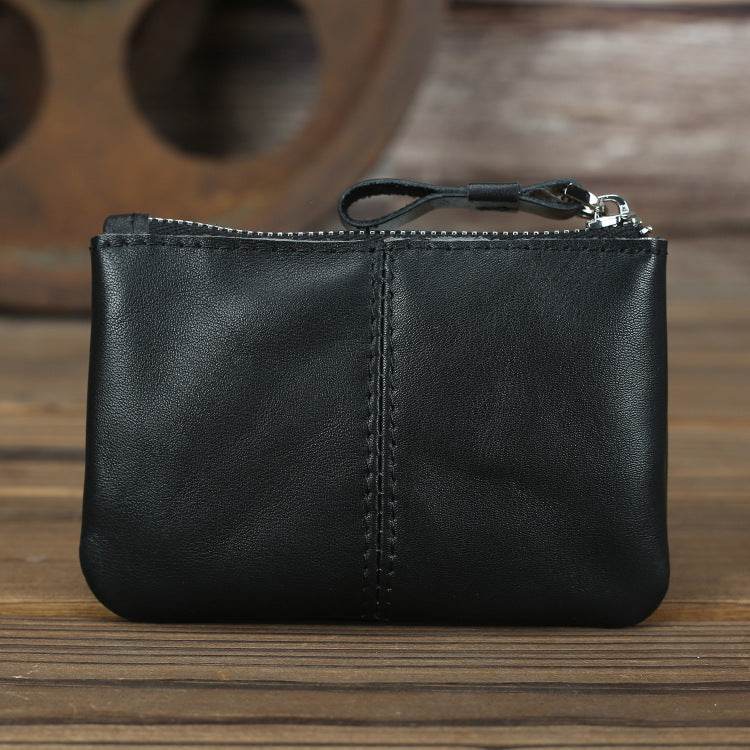 Crazy Horse Leather Coin Purse for Men – Vintage Retro Style Pocket Wallet - grabzbags.com