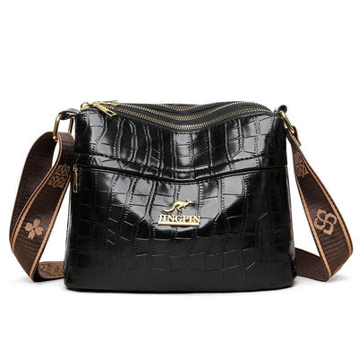 Large-Capacity Multi-Compartment Crossbody Bag – Casual & Versatile Shoulder Pack - grabzbags.com