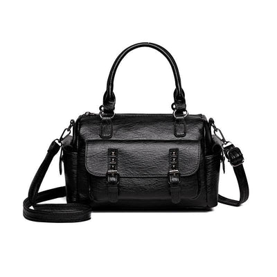 Vintage Large-Capacity Shoulder Bag / Crossbody Satchel - grabzbags.com