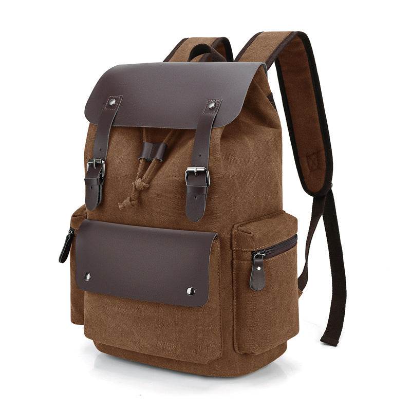 Retro Canvas Drawstring Backpack – Unique & Stylish Casual Bag - grabzbags.com