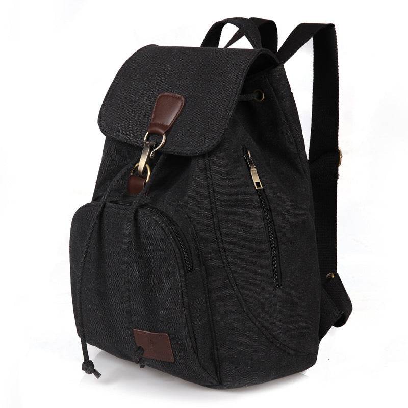 Retro Canvas Backpack for Men & Women – Large Capacity, Stylish & Durable - grabzbags.com