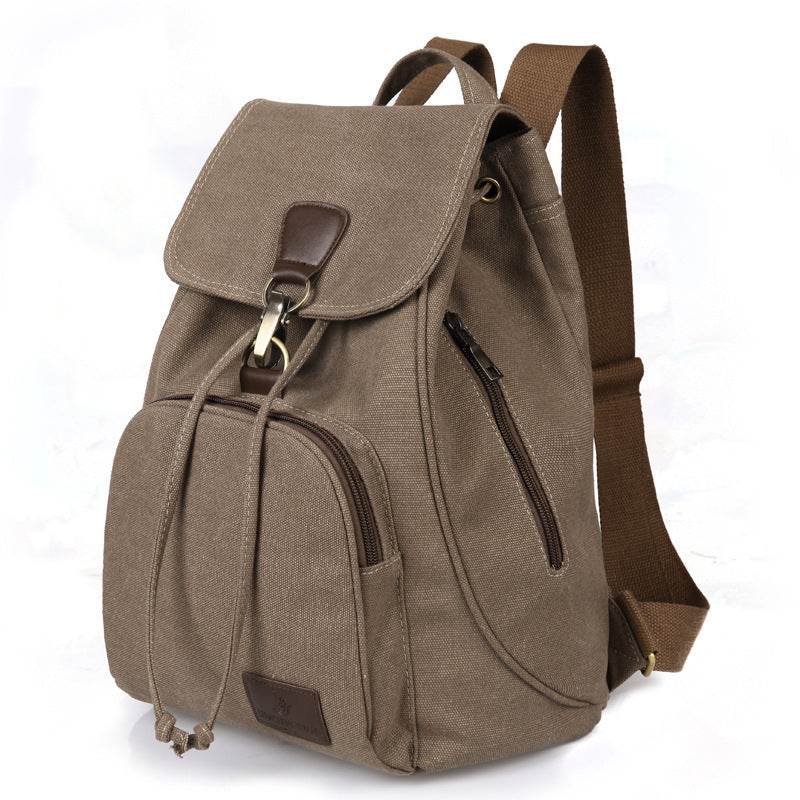 Retro Canvas Backpack for Men & Women – Large Capacity, Stylish & Durable - grabzbags.com