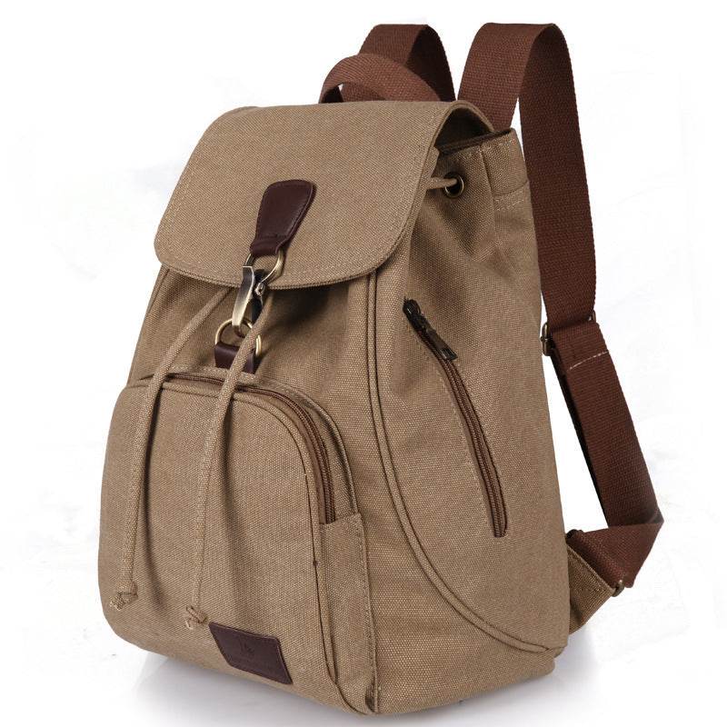 Retro Canvas Backpack for Men & Women – Large Capacity, Stylish & Durable - grabzbags.com