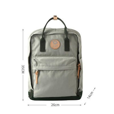 New Style Unisex Backpack – Japanese & Korean Fashion Laptop Bag, Water-Repellent Polyester Backpack with 15-Inch Compartment