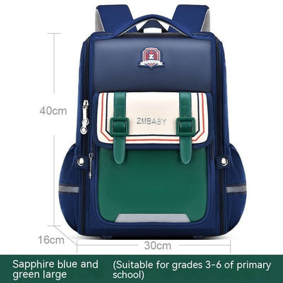 Ergonomic Lightweight Children's School Backpack – One-Piece Design with Spine Protection - grabzbags.com