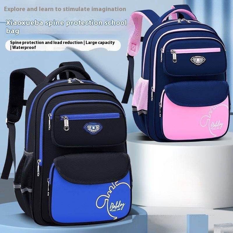 Large Capacity Burden-Reducing Schoolbag – Lightweight Backpack Primary School Students - grabzbags.com