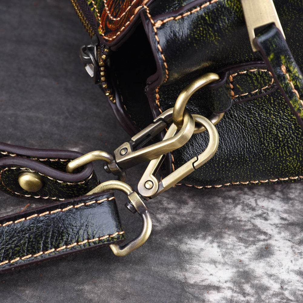 Women’s Genuine Leather Shoulder Bag – European & American Style Handbag - grabzbags.com