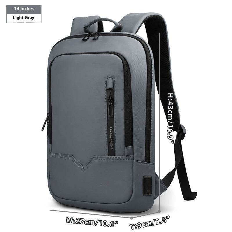 Lightweight Small Laptop Backpack – Compact Commuter Computer Bag for Daily Use - grabzbags.com